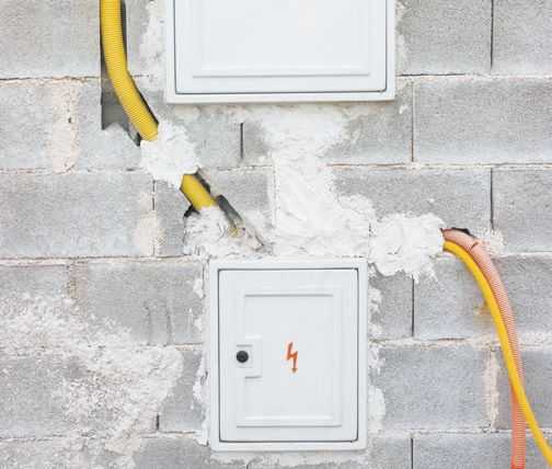 Монтаж скрытой электропроводки Монтаж скрытой электропроводки