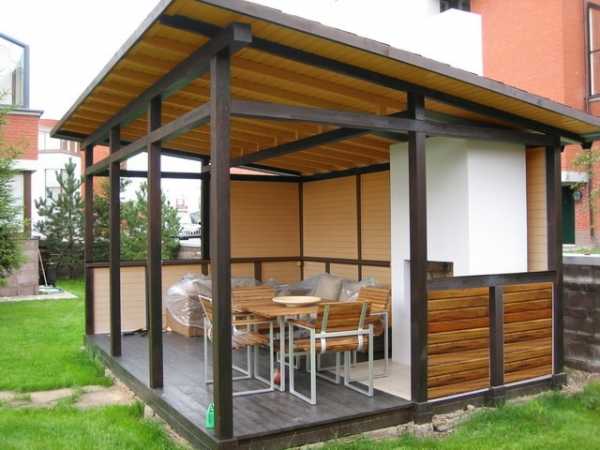 Строительство беседок. Формы, виды, назначение и правила строительства