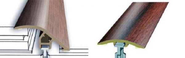 Стыковка линолеума и плитки: переход с разной высоты, без порожка на полу на кухне и в прихожей Стыковка линолеума и плитки: переход с разной высоты, без порожка на полу на кухне и в прихожей