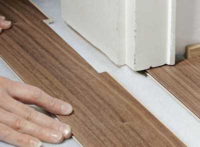 Отделка дверного проема ламинатом: как положить пол на стыке своими руками Отделка дверного проема ламинатом: как положить пол на стыке своими руками