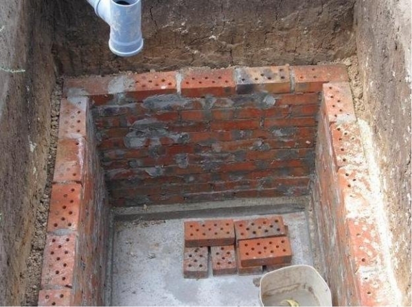 Как сделать сливную яму своими руками Как сделать сливную яму своими руками