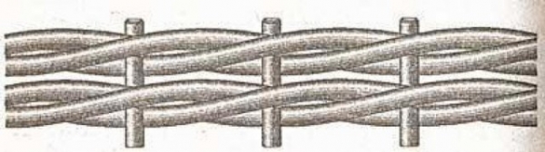 Как сделать плетенный забор своими руками Как сделать плетенный забор своими руками
