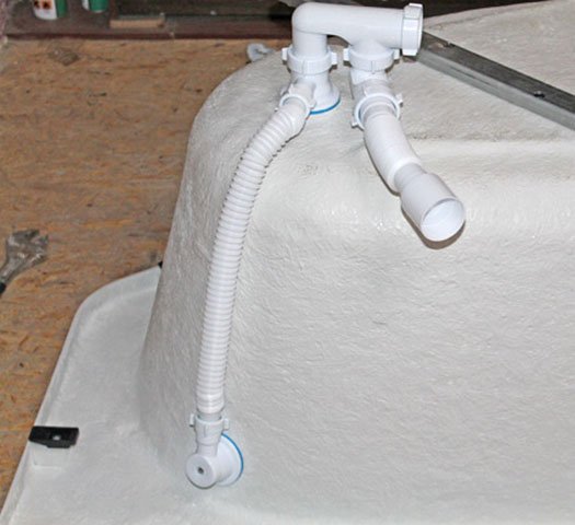 Как установить акриловую ванную своими руками