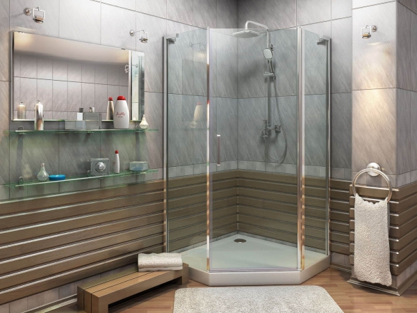 Разновидности душевых уголков и ограждений Разновидности душевых уголков и ограждений