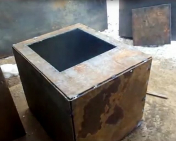 Металлическая печь для бани своими руками Металлическая печь для бани своими руками