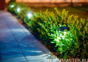 Преобразование садового участка с помощью освещения Преобразование садового участка с помощью освещения